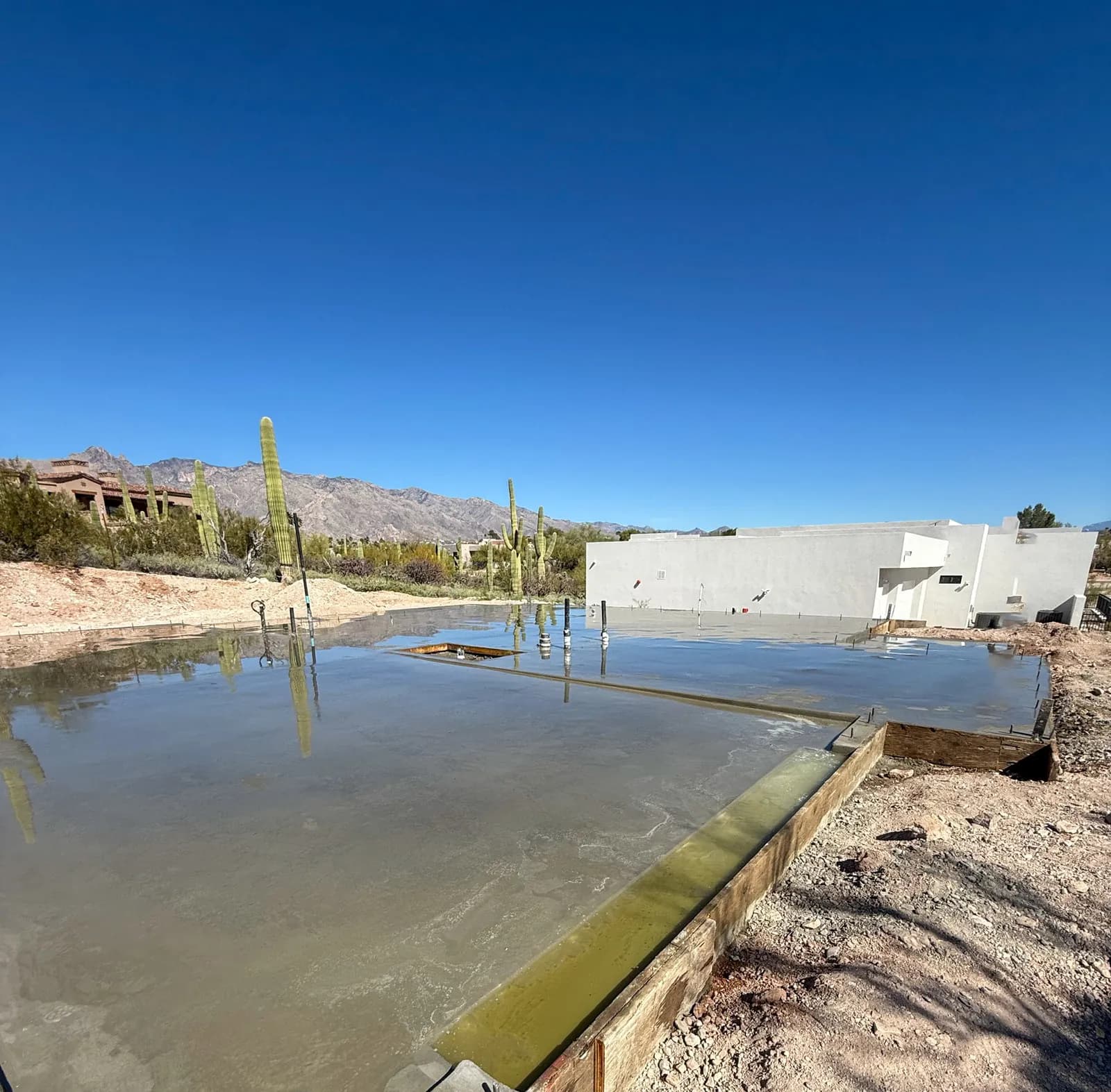A Raycrete LLC concrete jobsite — Tucson, AZ