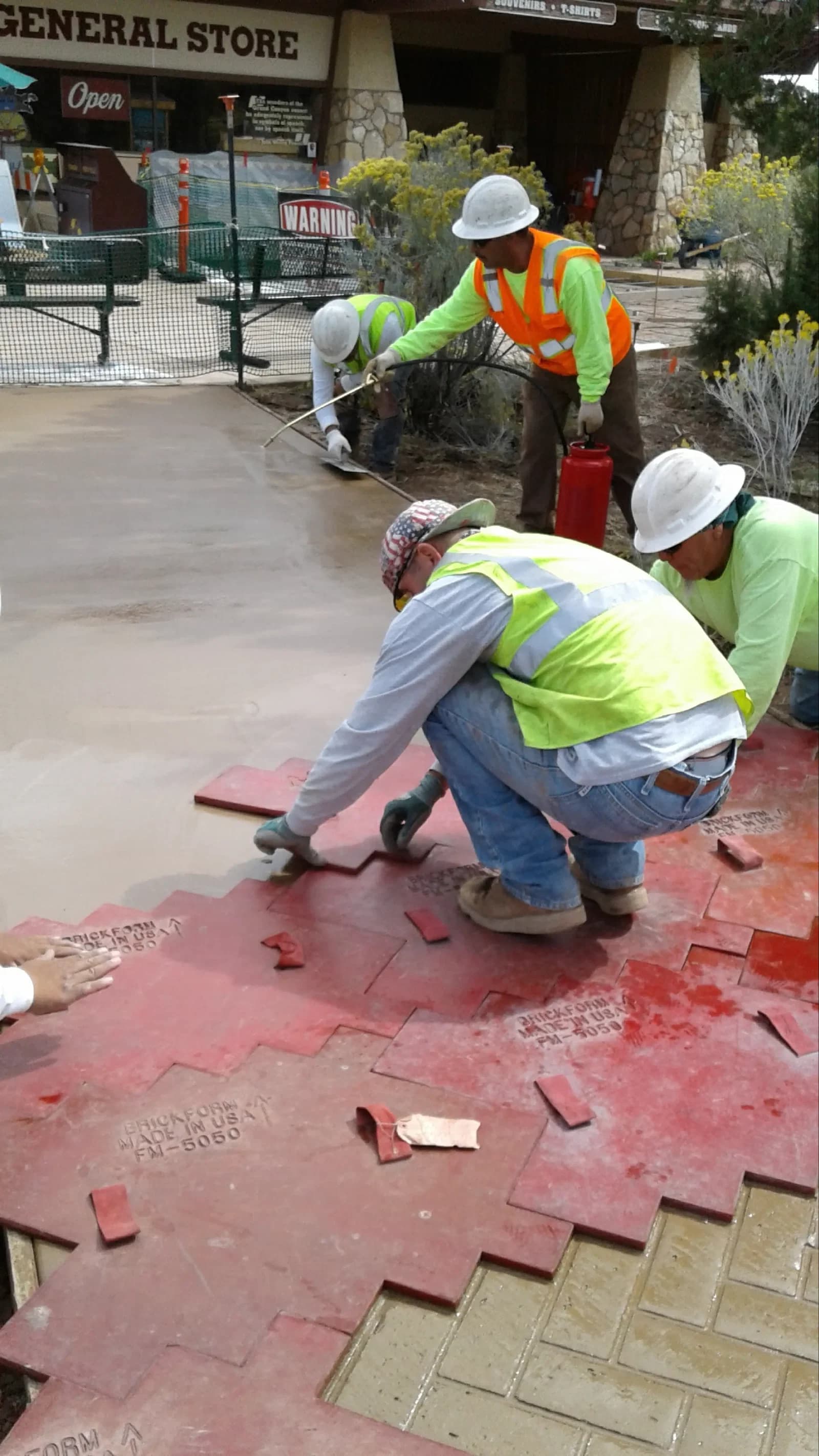 A Raycrete LLC concrete jobsite — Tucson, AZ