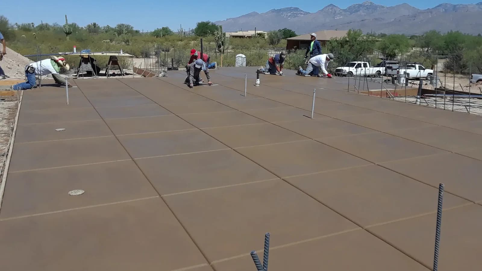 Finished concrete work by Raycrete LLC — Tucson, AZ